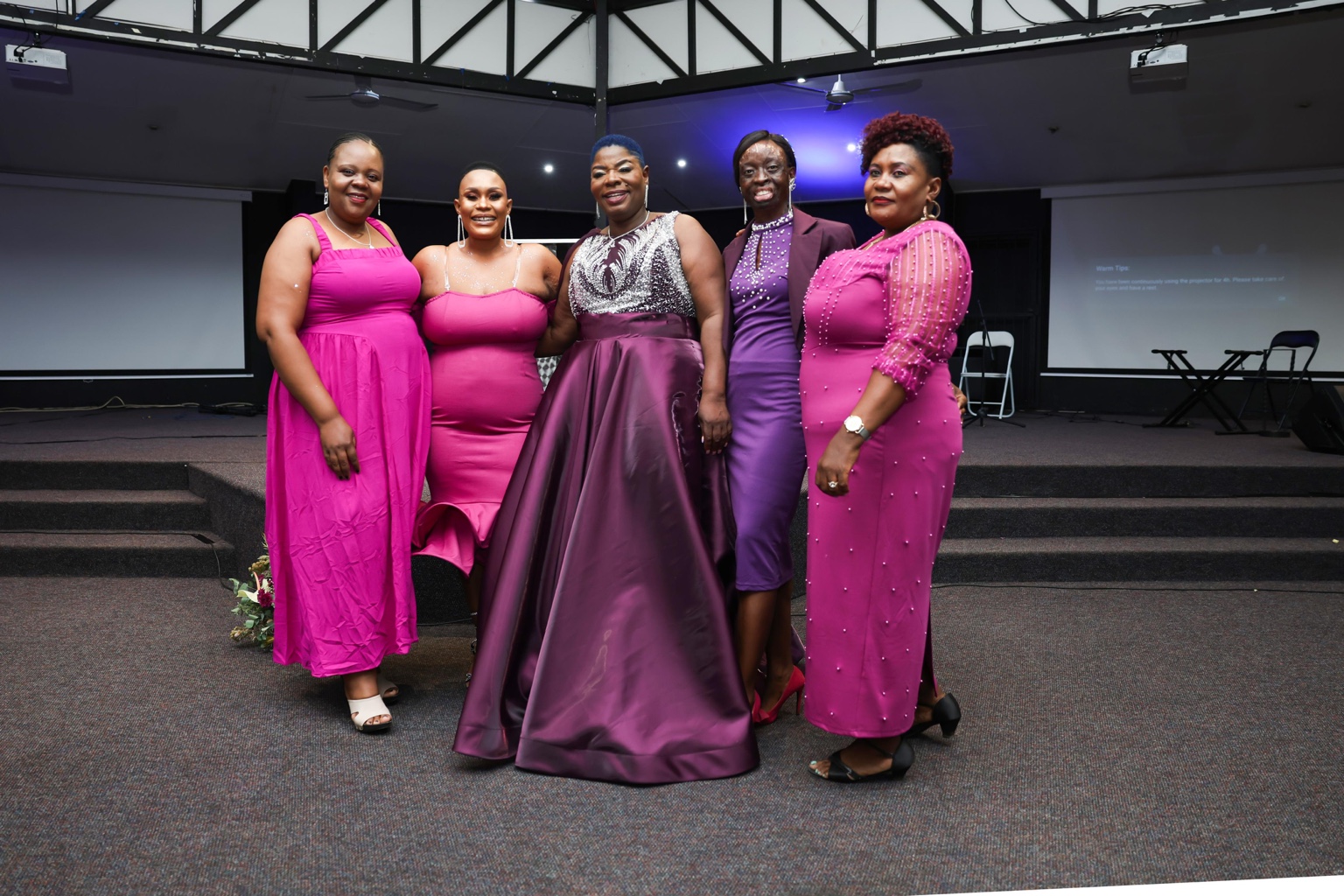 MamaJ Women Empowerment women standing together at an event