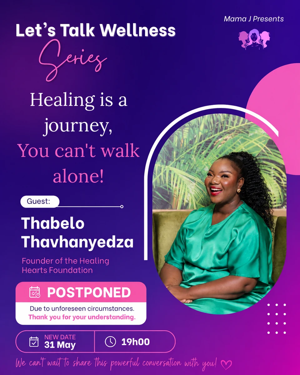 Let's Talk Wellness poster for 2026-05-31: Healing is a journey, you can’t walk alone!