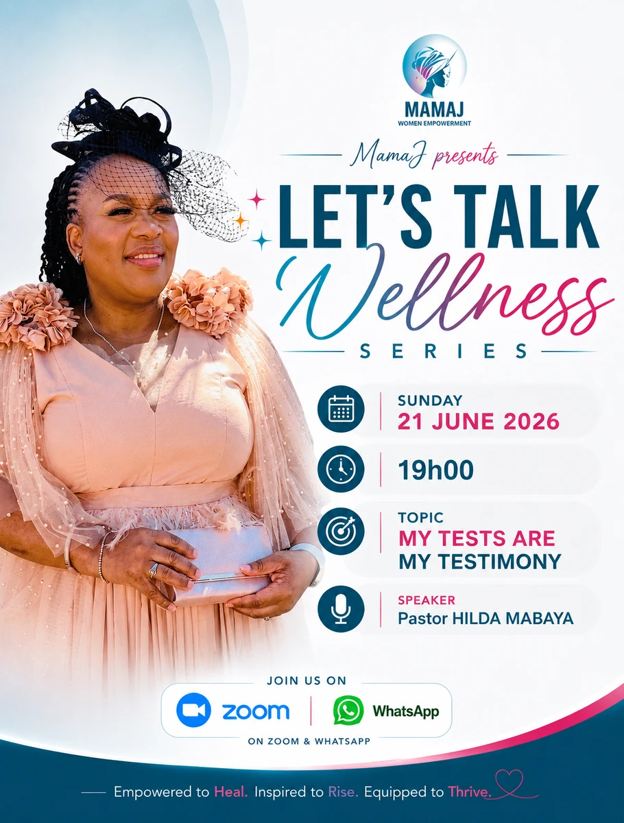 Let's Talk Wellness poster for 2026-06-21: My tests are my testimony