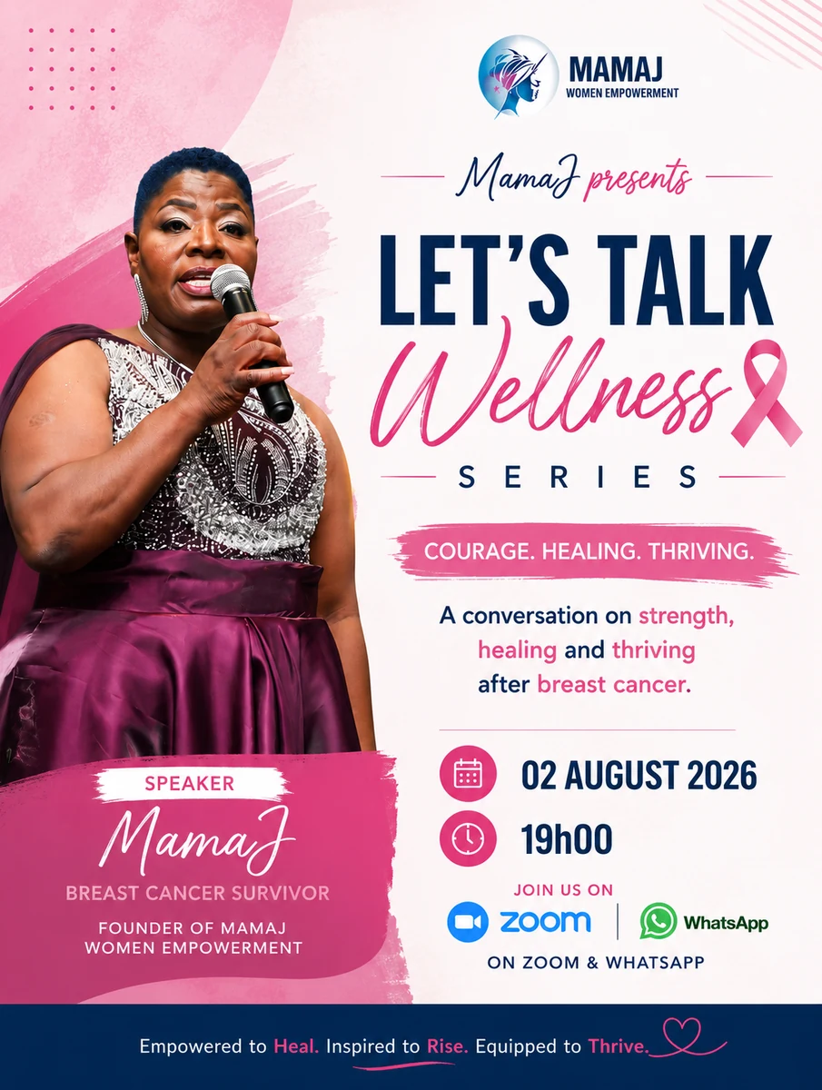 Let's Talk Wellness poster for 2026-08-02: Courage. Healing. Thriving.