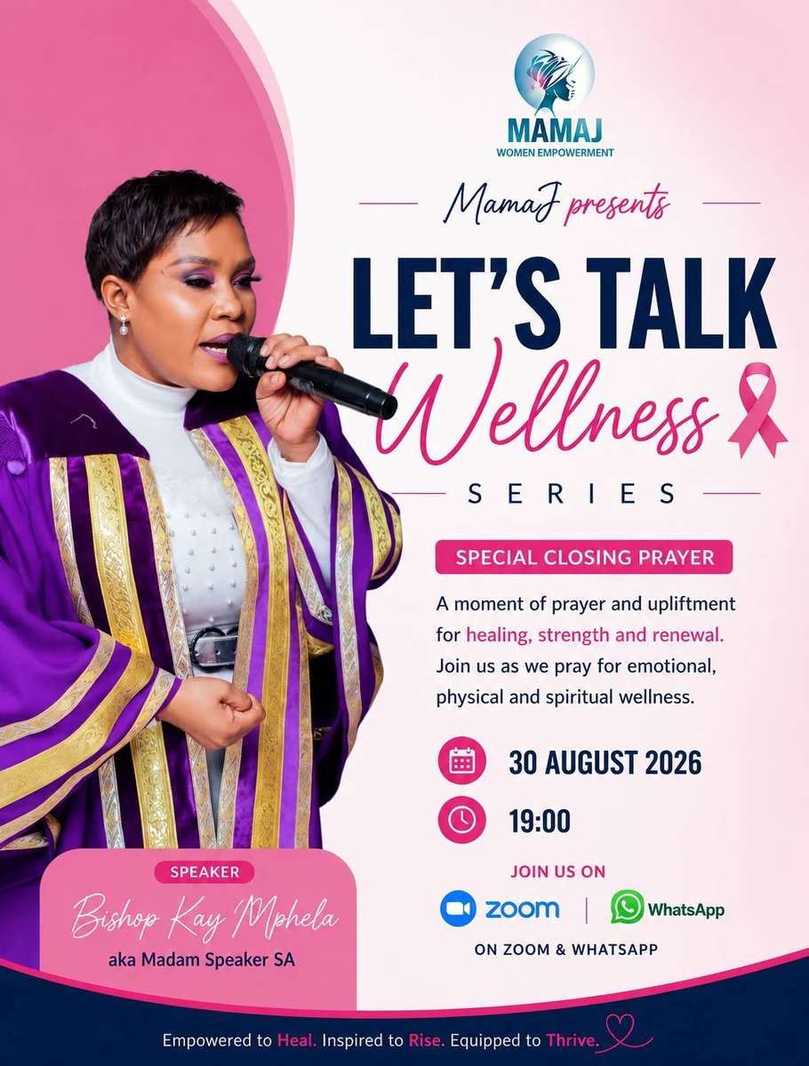 Let's Talk Wellness poster for 2026-08-30: Special Closing Prayer